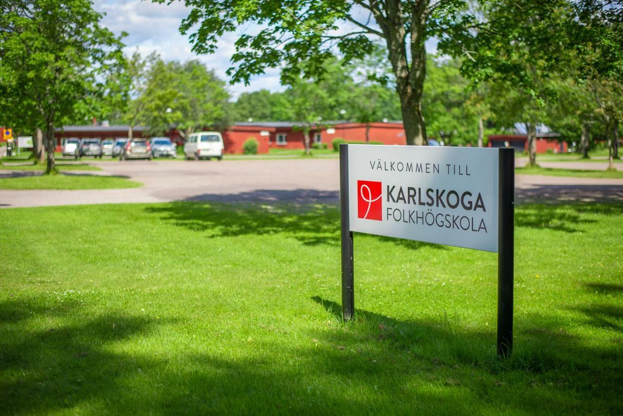 Karlskoga Folkhoegskola Vandrarhem Udden Eksteriør bilde